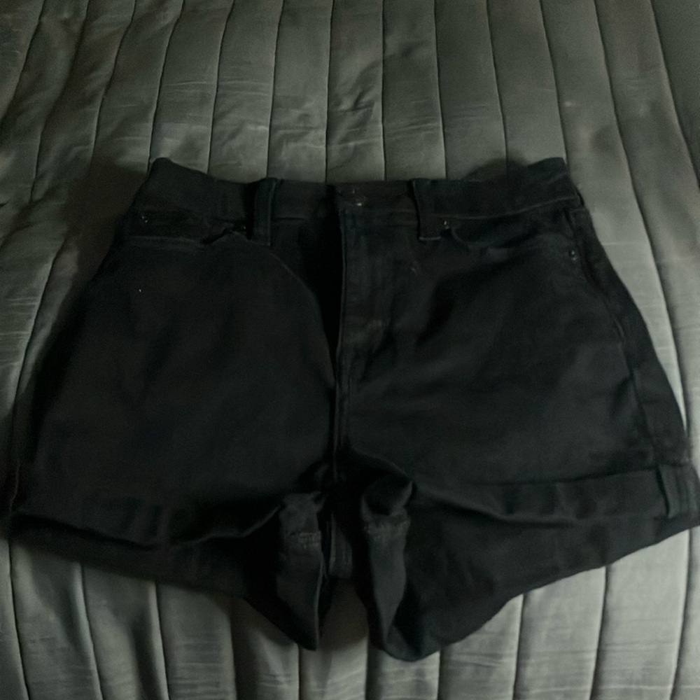 Women's Black Denim shorts by American Eagle